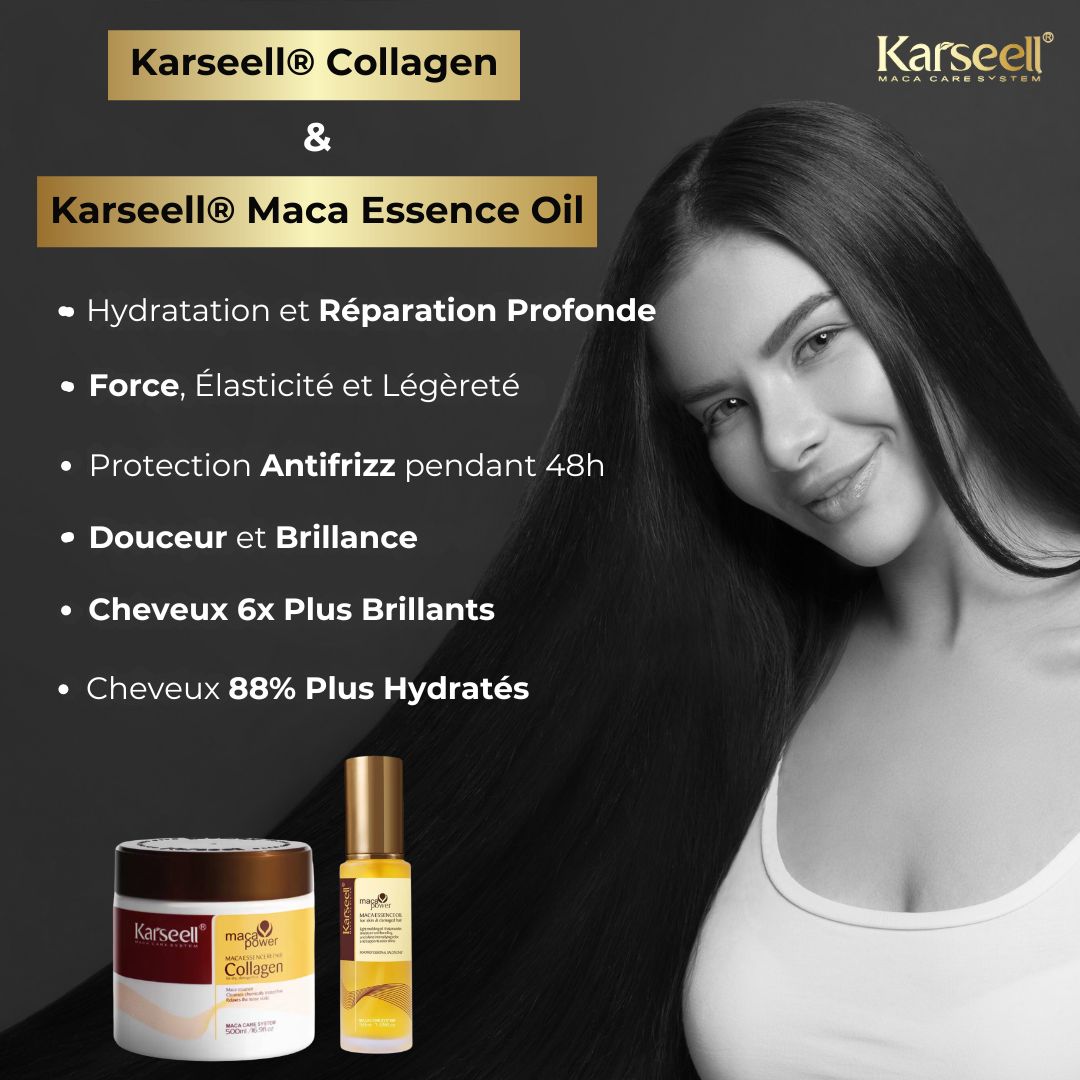 Karseell Collagen & Karseell Maca Essence Oil Kit