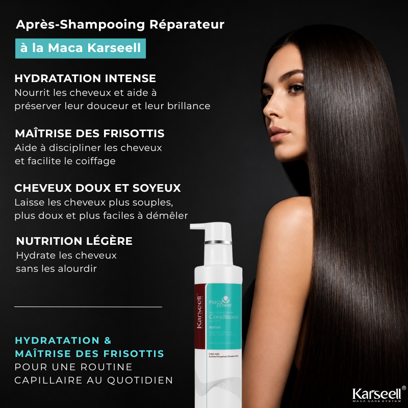 Après-Shampooing Réparateur à la Maca Karseell